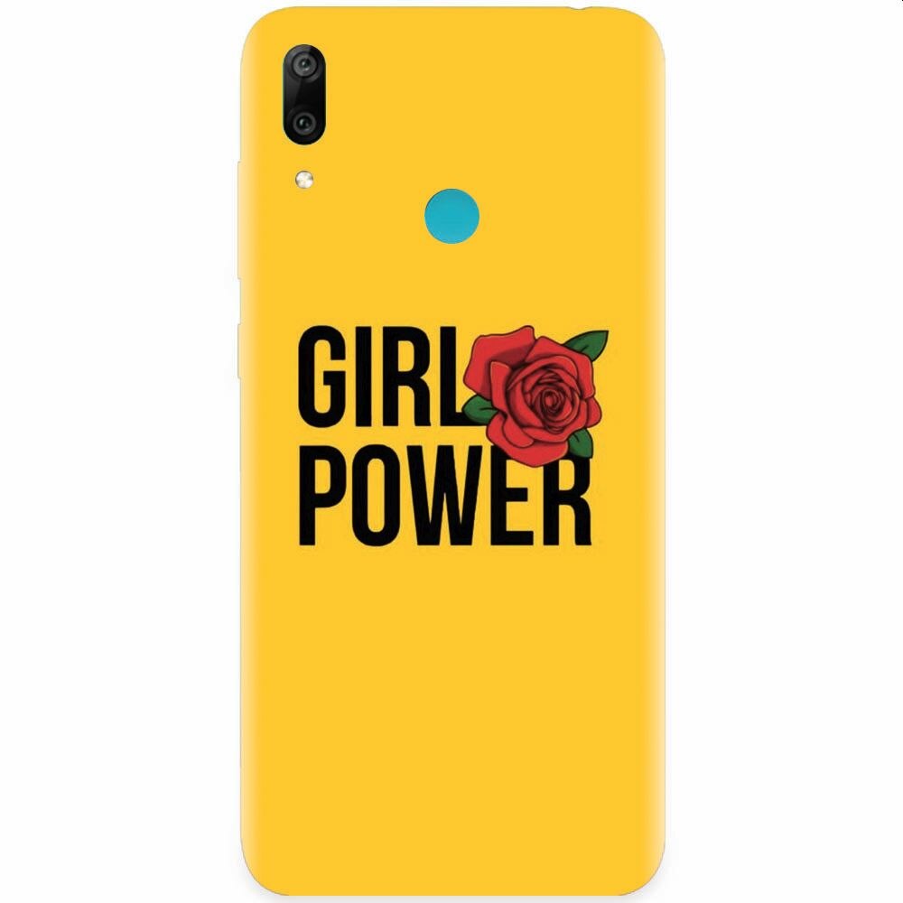 Husa silicon pentru Honor Play, Girl Power