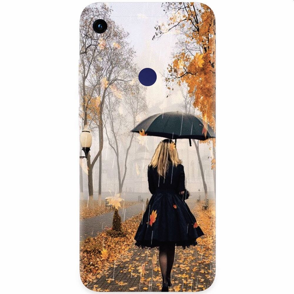 Husa silicon pentru Honor Play 8A, Autum