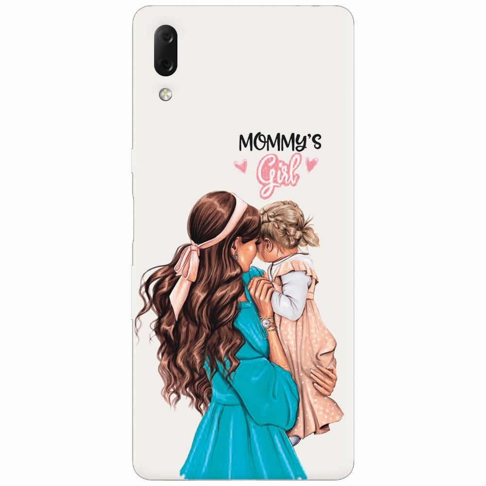 Husa silicon pentru Sony Xperia L3, Mommy's Girl 2