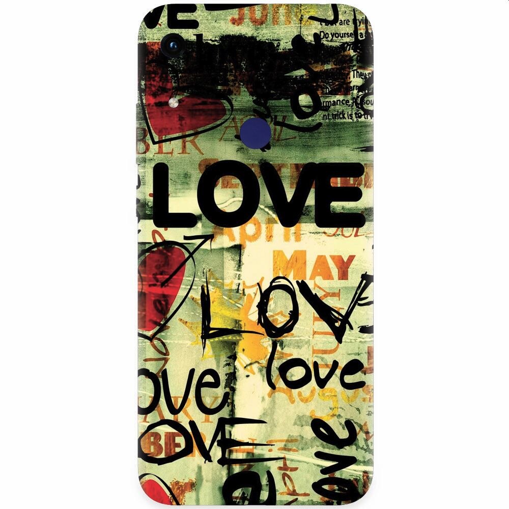 Husa silicon pentru Honor Play 8A, Love Artwork
