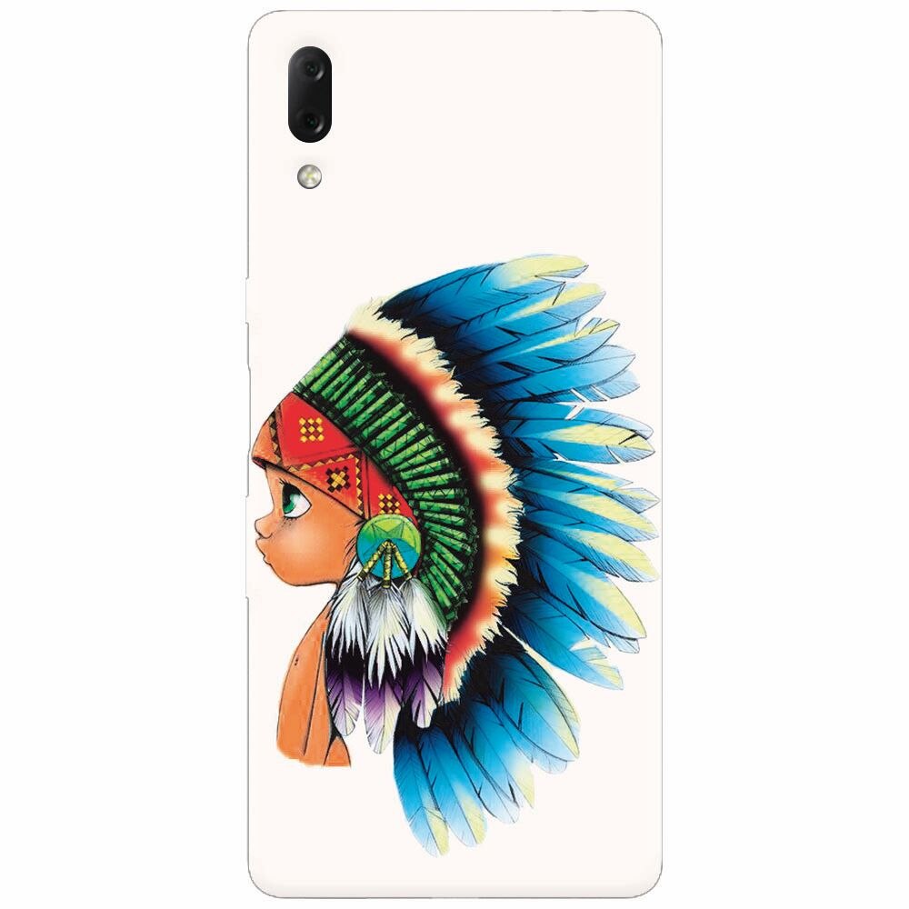 Husa silicon pentru Sony Xperia L3, Indian Boy