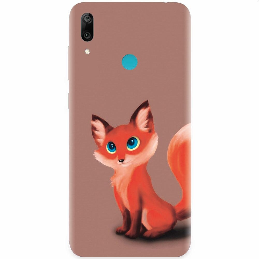 Husa silicon pentru Honor Play, Fox Cartoon Animal And