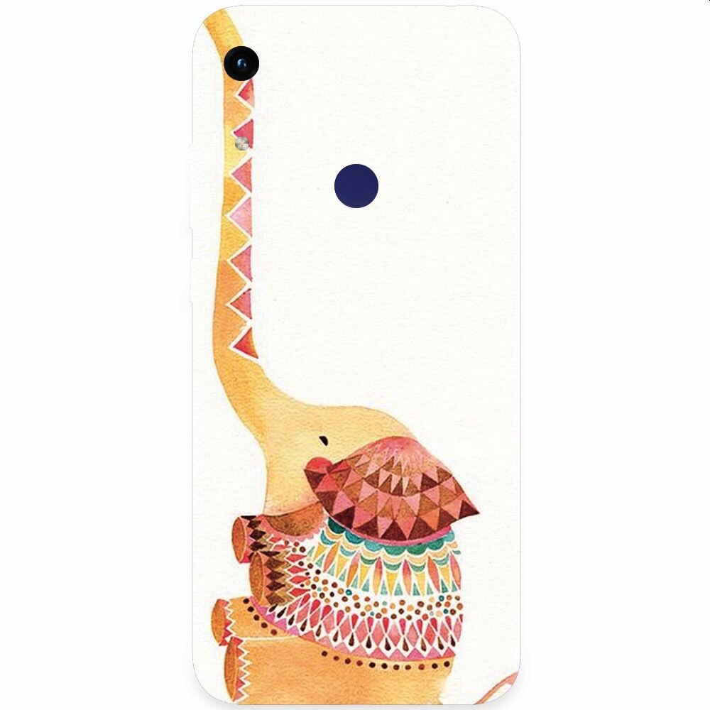 Husa silicon pentru Honor Play 8A, Elephant