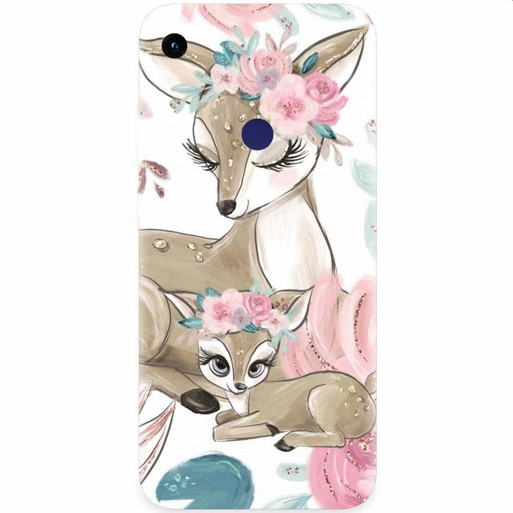Husa silicon pentru Honor Play 8A, Deers