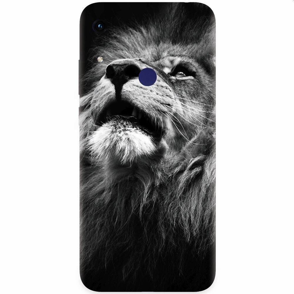 Husa silicon pentru Honor Play 8A, Majestic Lion Portrait