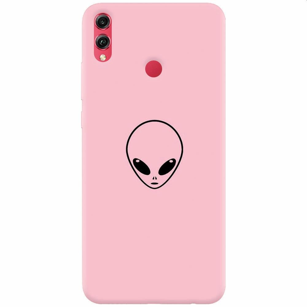 Husa silicon pentru Honor 10 Lite, Pink Alien