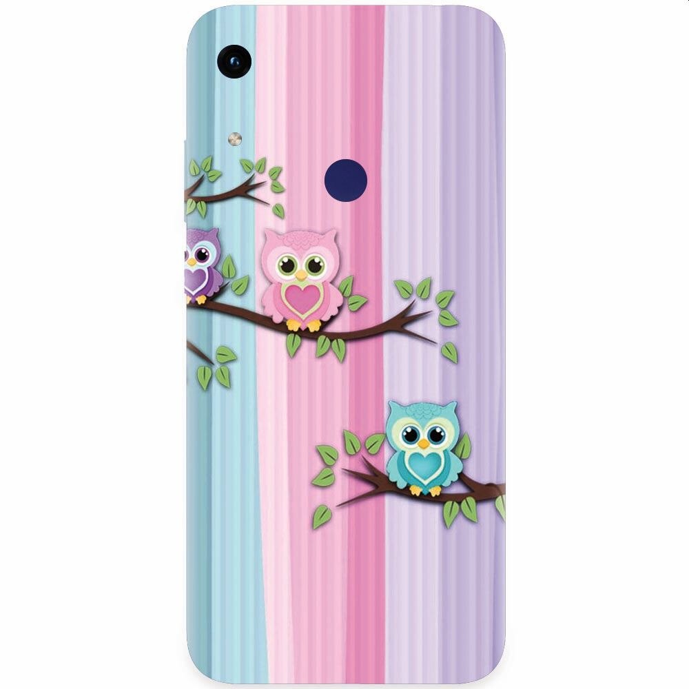 Husa silicon pentru Honor Play 8A, Cute Owl
