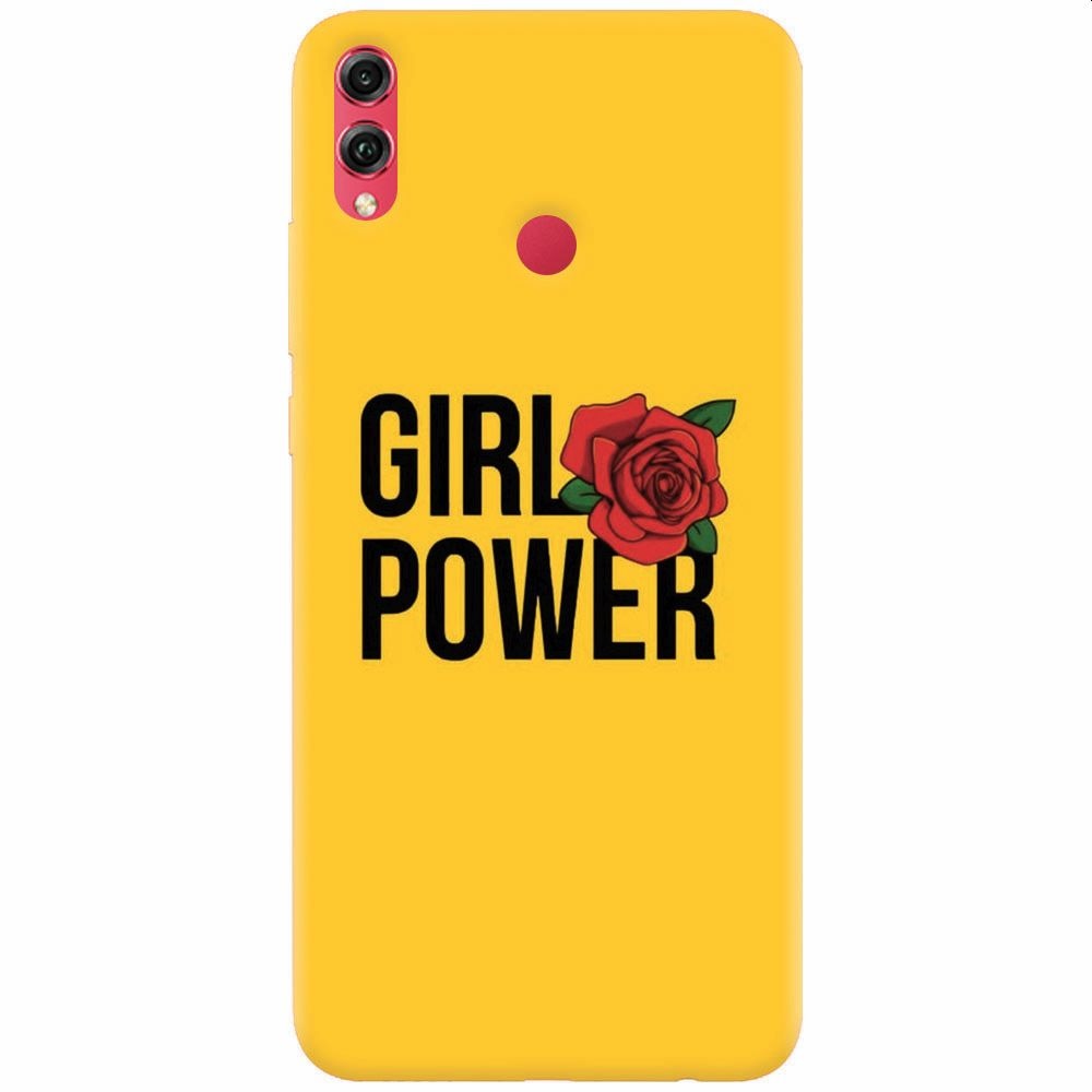 Husa silicon pentru Honor Note 10, Girl Power
