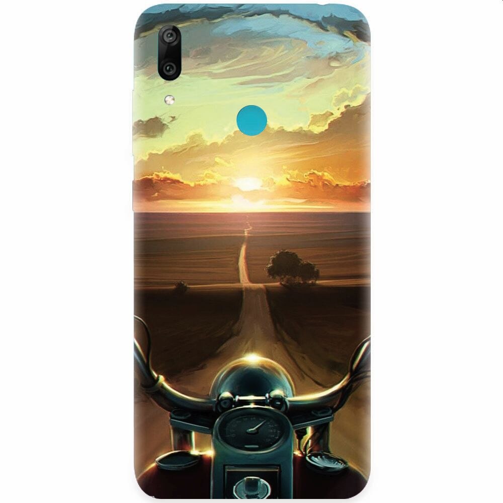 Husa silicon pentru Honor Play, Country Road