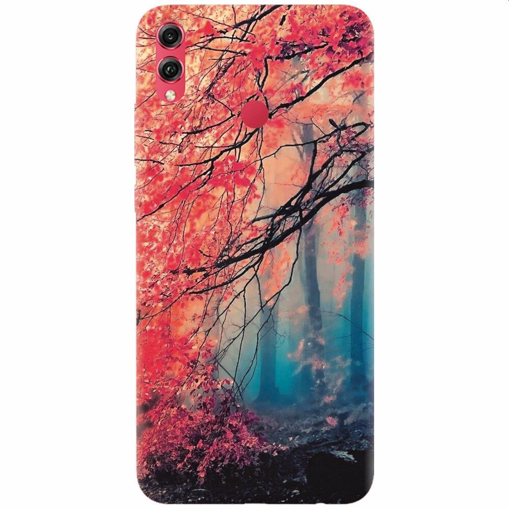 Husa silicon pentru Honor 10 Lite, Morning Fog Inest Nature
