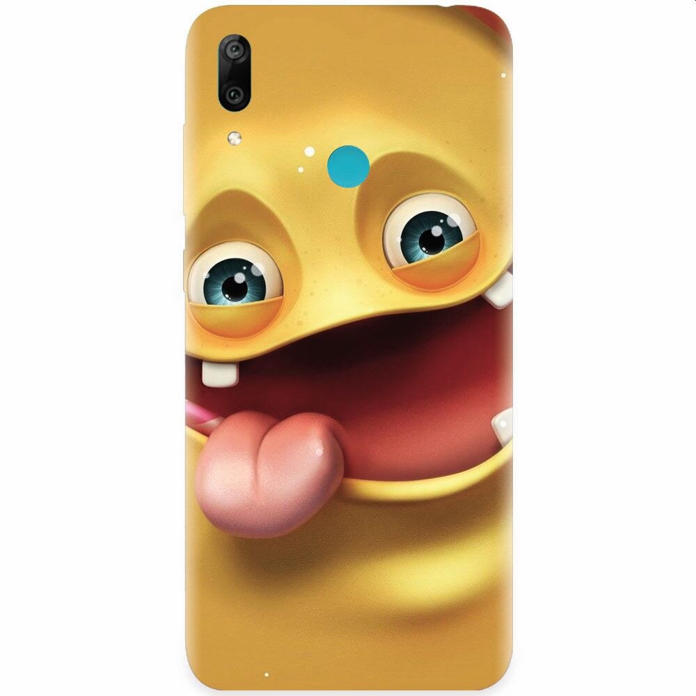 Husa silicon pentru Honor Play, Cute Monster