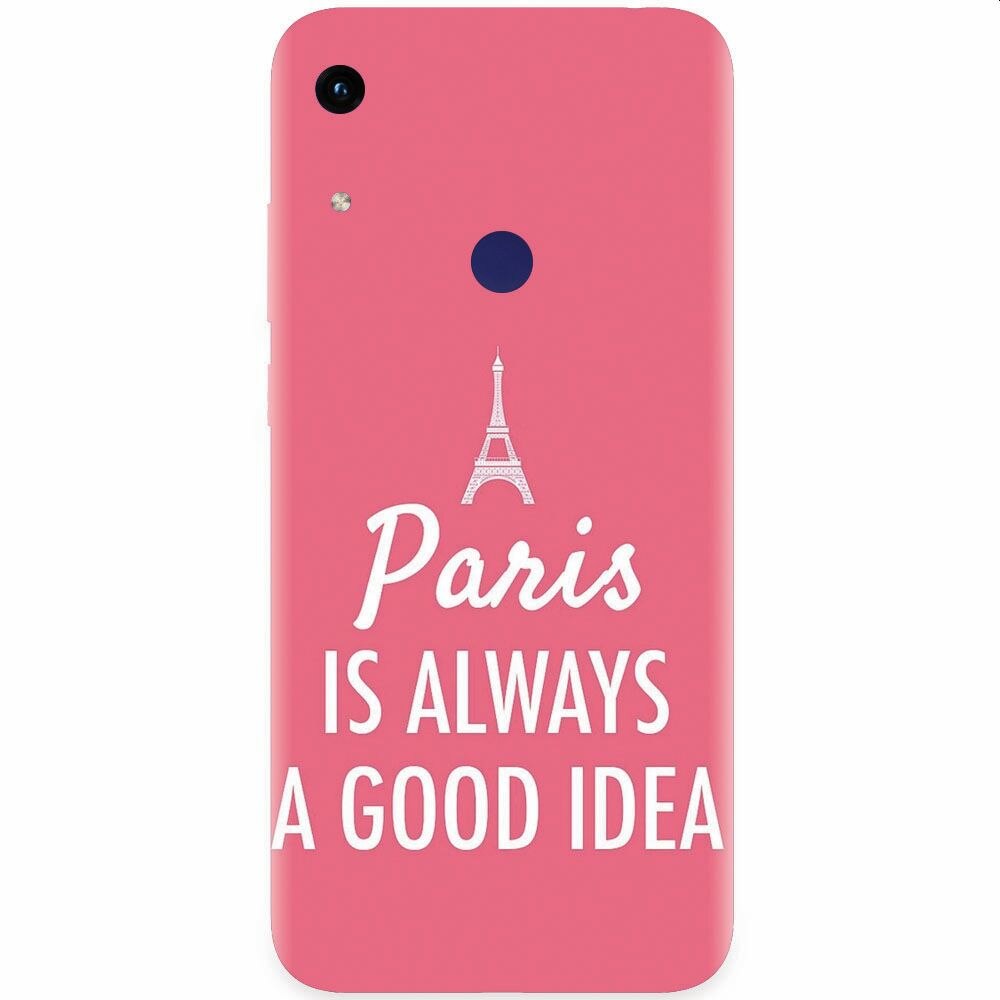 Husa silicon pentru Honor Play 8A, Paris Is Always A Good Idea