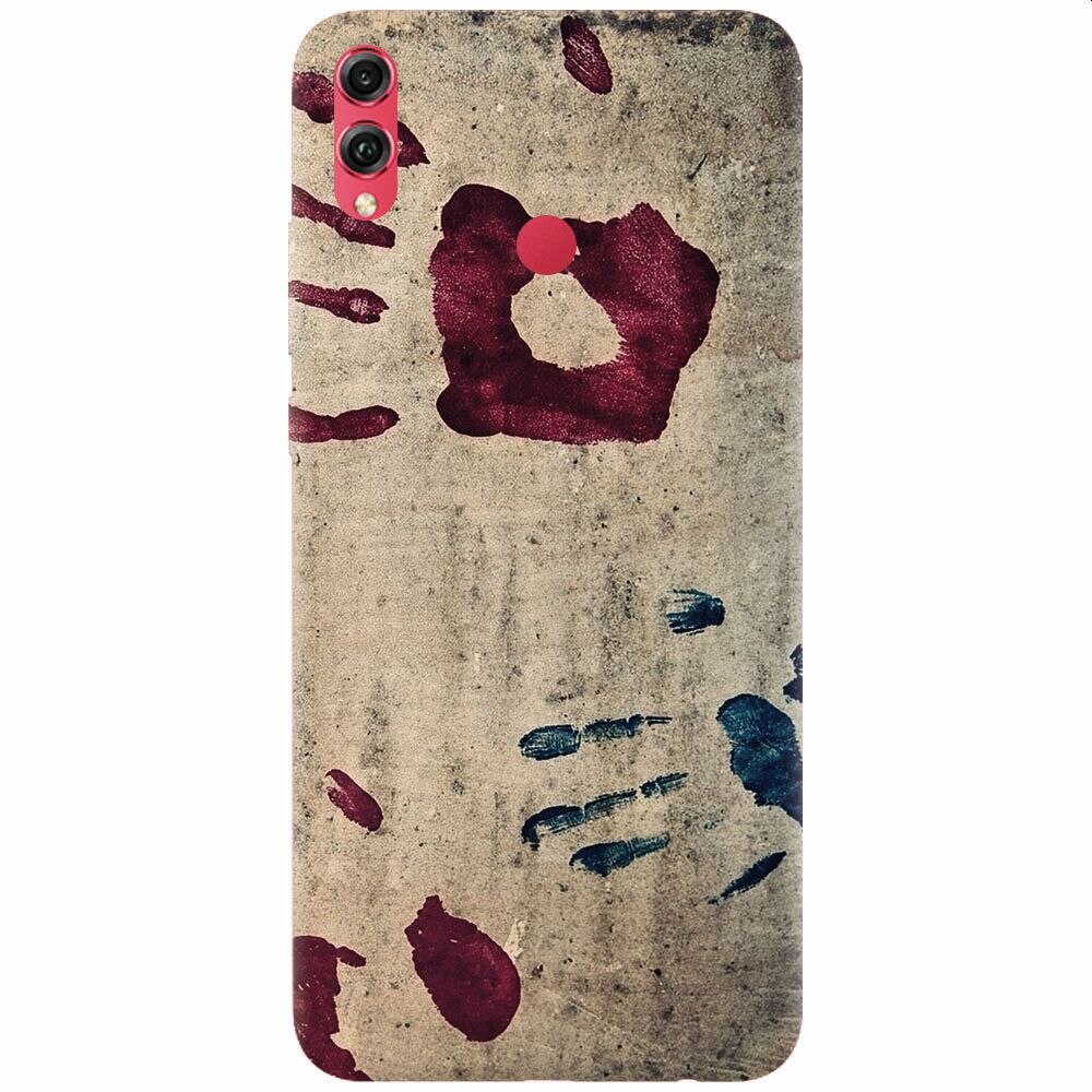 Husa silicon pentru Honor View 10 Lite, Handprints