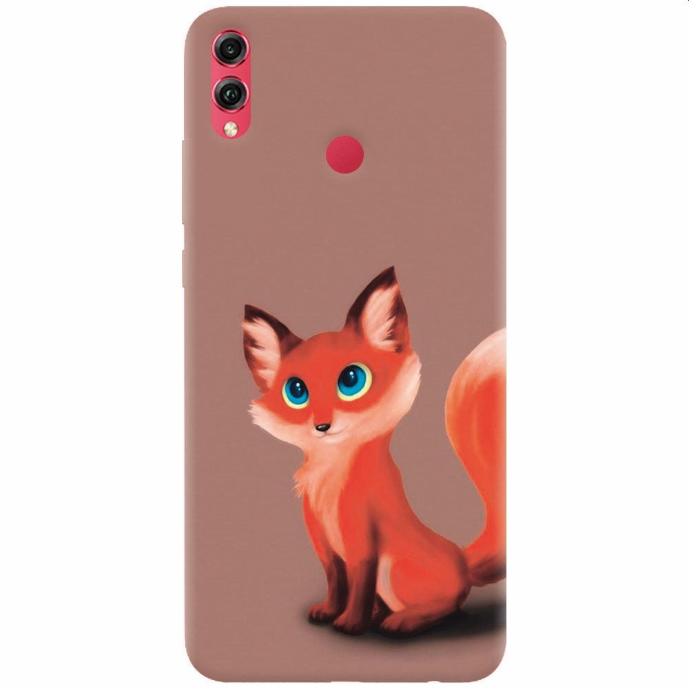 Husa silicon pentru Honor Note 10, Fox Cartoon Animal And