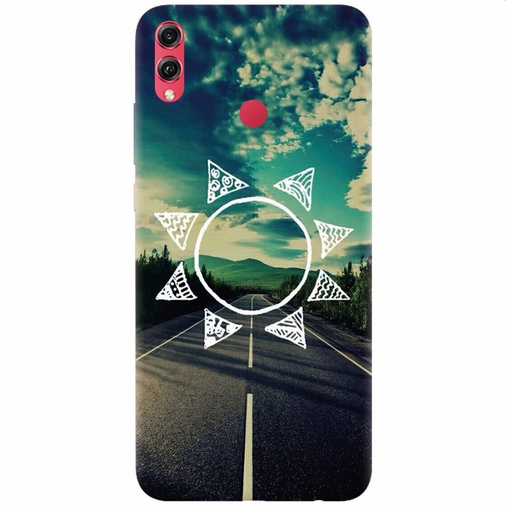 Силиконов кейс за Honor Note 10, Sun On The Road