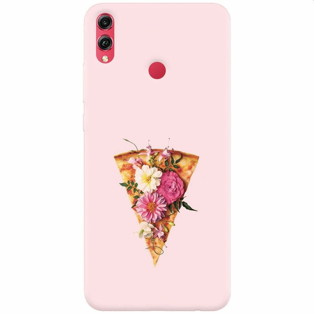 Husa silicon pentru Honor 10 Lite, Flower Pizza