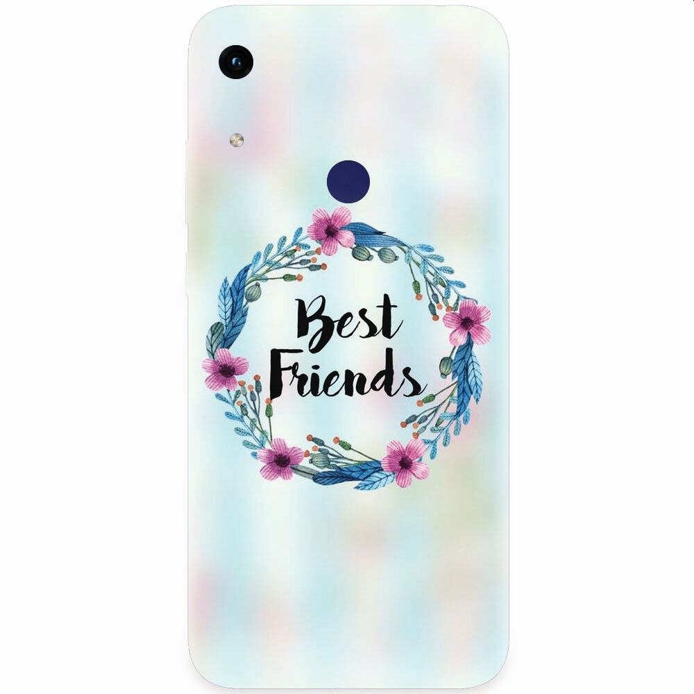 Husa silicon pentru Honor Play 8A, Best Friends 001