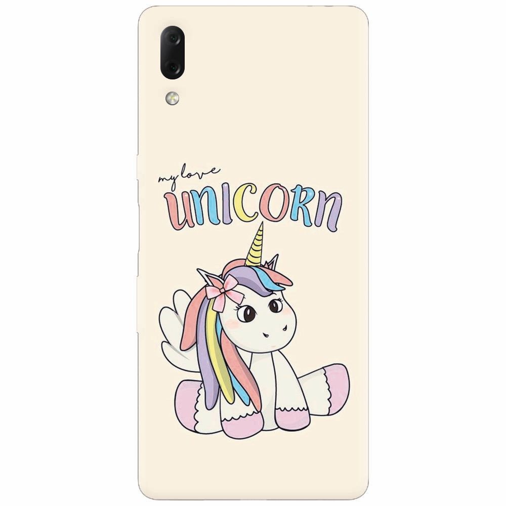 Husa silicon pentru Sony Xperia L3, My Love Unicorn