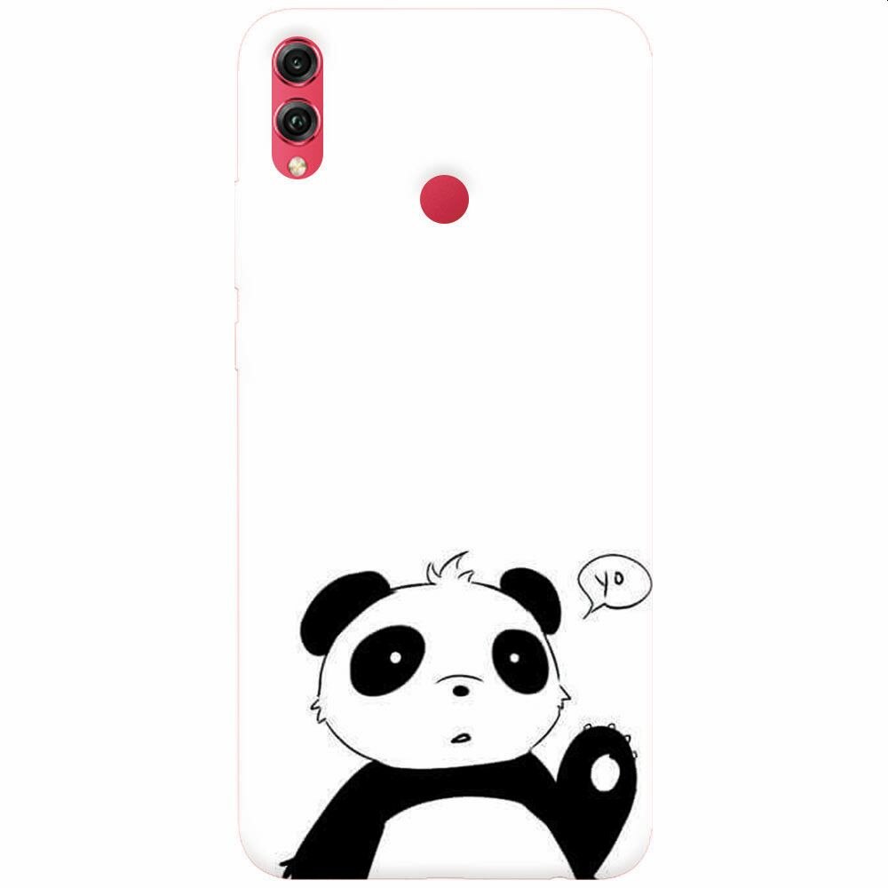 Husa silicon pentru Honor 10 Lite, Panda Cellphone