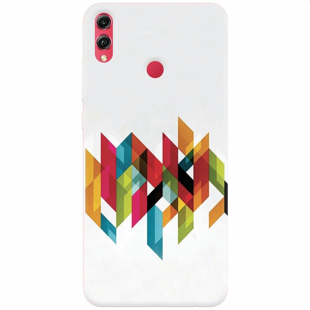 Husa silicon pentru Honor 8X, Geometric