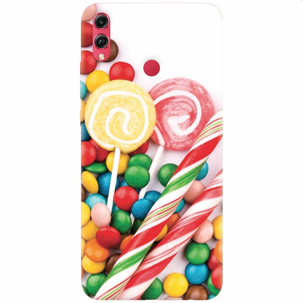 Husa silicon pentru Honor 8X, Sweet Colorful Candy