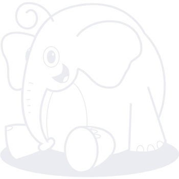 Elefantelul zambaret - Sticker Decorativ - Alb polar - 112 x 110 cm Elefantelul zambaret - Sticker Decorativ - Alb polar - 112 x 110 cm