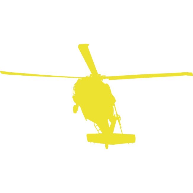 Elicopterul - Sticker Decorativ - Lemon - 135 x 74 cm