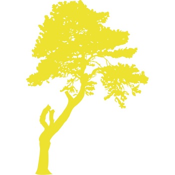 Arborele misterios - Sticker Decorativ - Lemon - 83 x 117 cm Arborele misterios - Sticker Decorativ - Lemon - 83 x 117 cm
