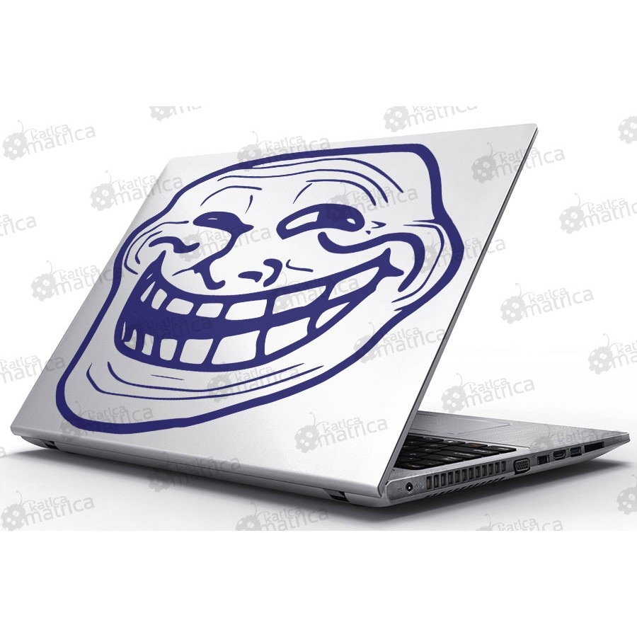 Handbook transaction Complaint Troll face - Sticker Decorativ - Negru - 102 x 83 cm - eMAG.ro