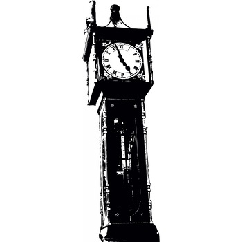 Big Ben Clock - Sticker Decorativ - Negru - 43 x 135 cm Big Ben Clock - Sticker Decorativ - Negru - 43 x 135 cm