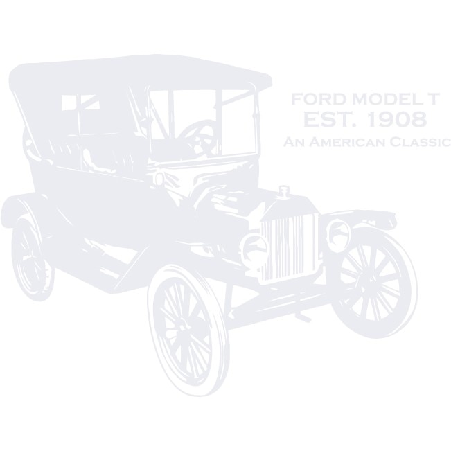 Ford model T, 1908 - Sticker Decorativ - Alb polar - 101 x 77 cm