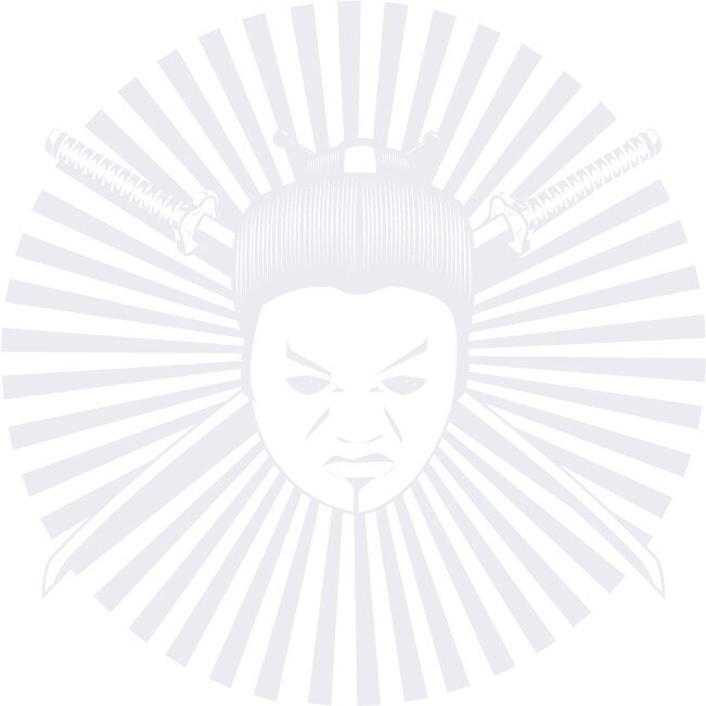 Cultura Japoneza - Sticker Decorativ - Alb polar - 83 x 83 cm