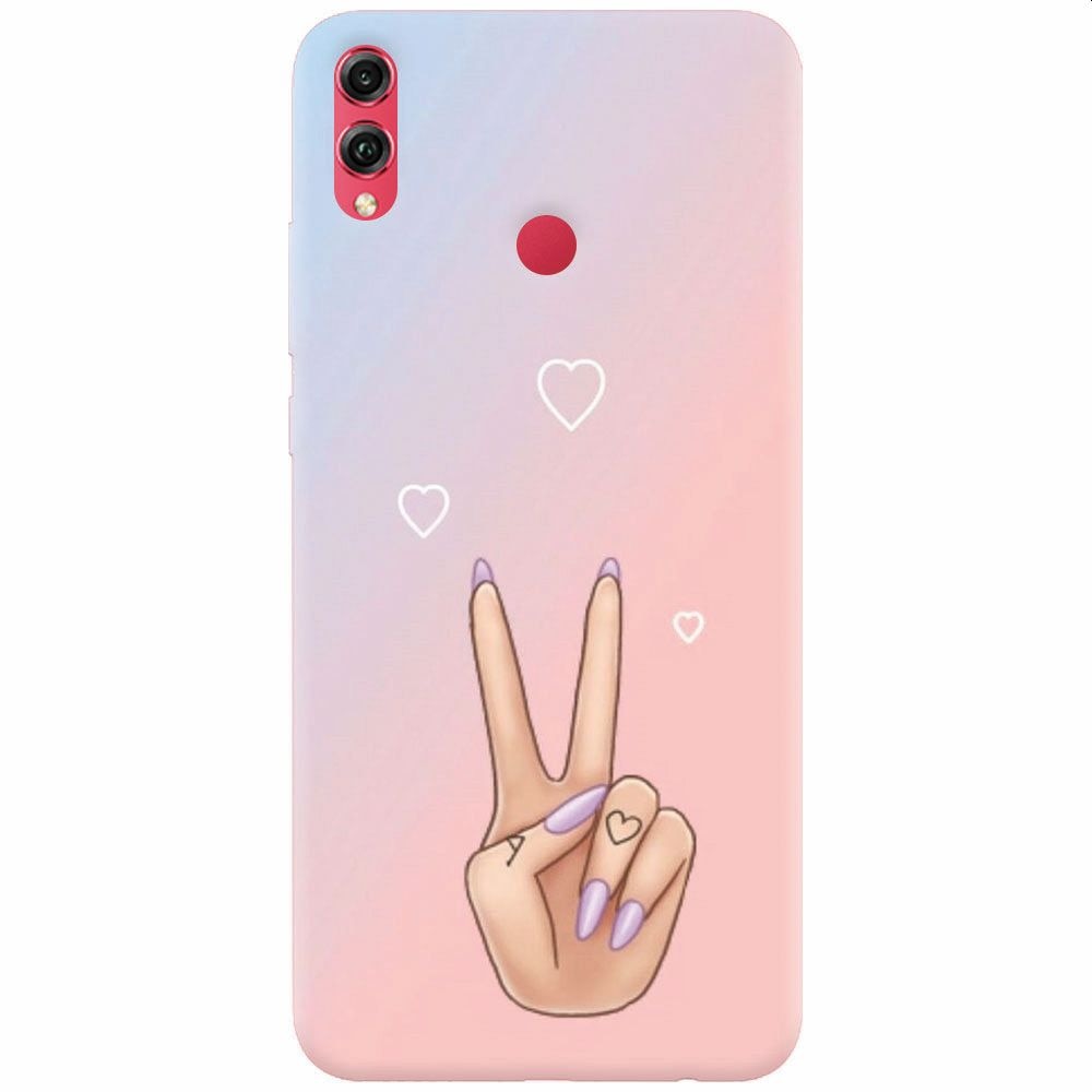 Husa silicon pentru Honor Note 10, Victory Love