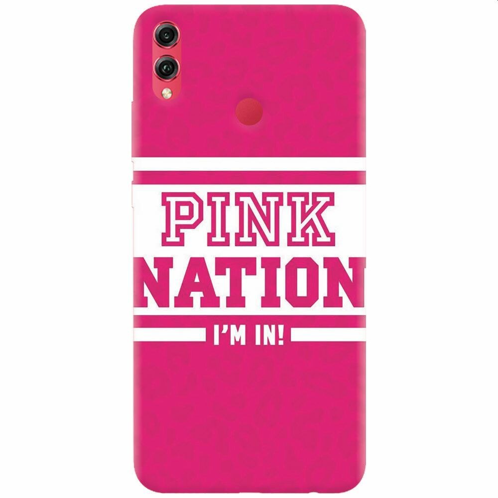 Husa silicon pentru Honor Note 10, Pink Nation