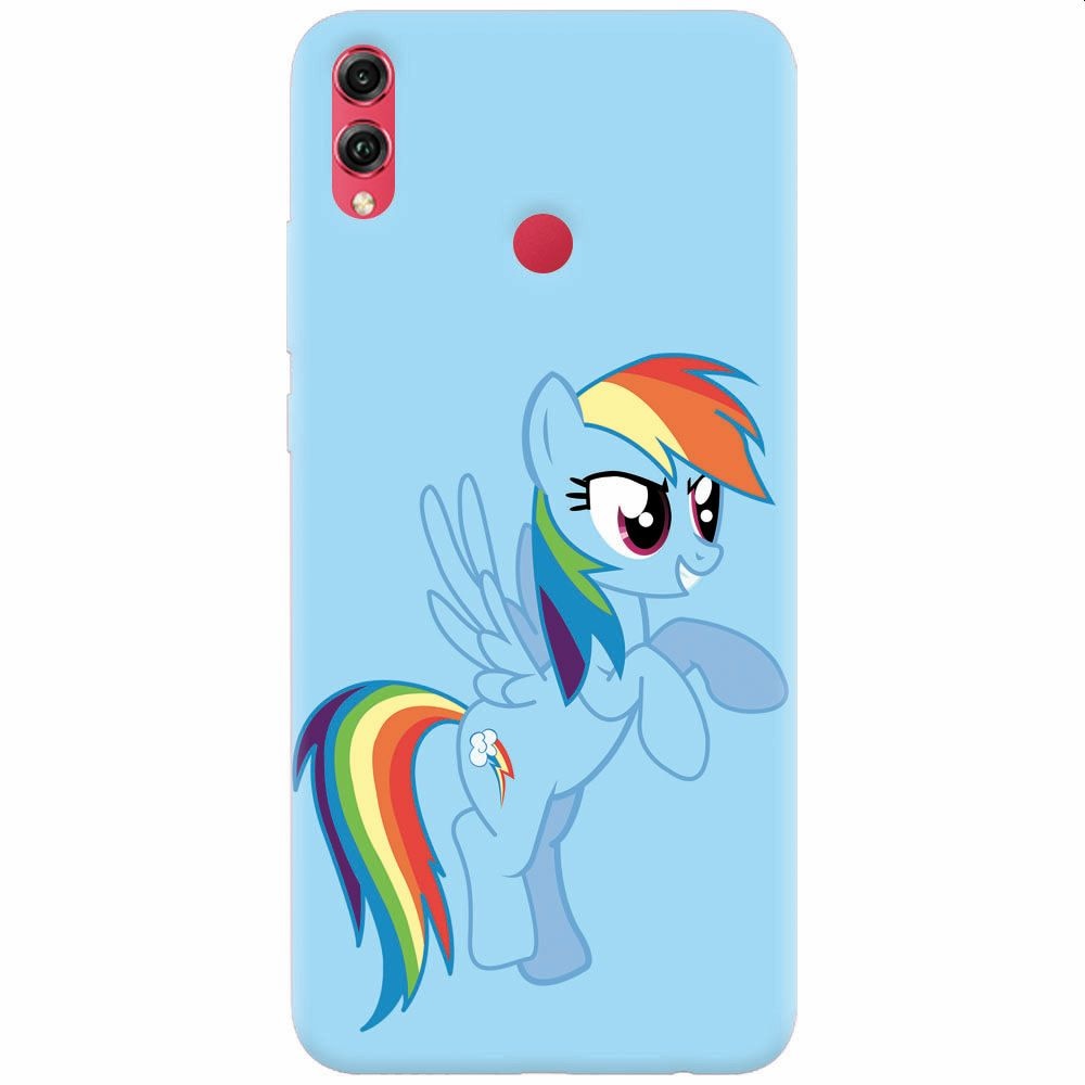 Husa silicon pentru Honor Note 10, Rainbow Dash