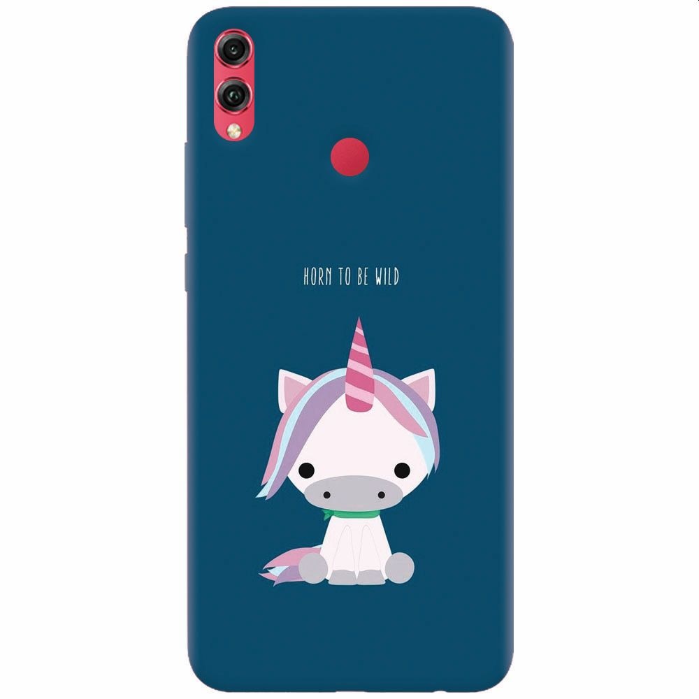Husa silicon pentru Honor Note 10, Horn To Be Wild Cute Unicorn