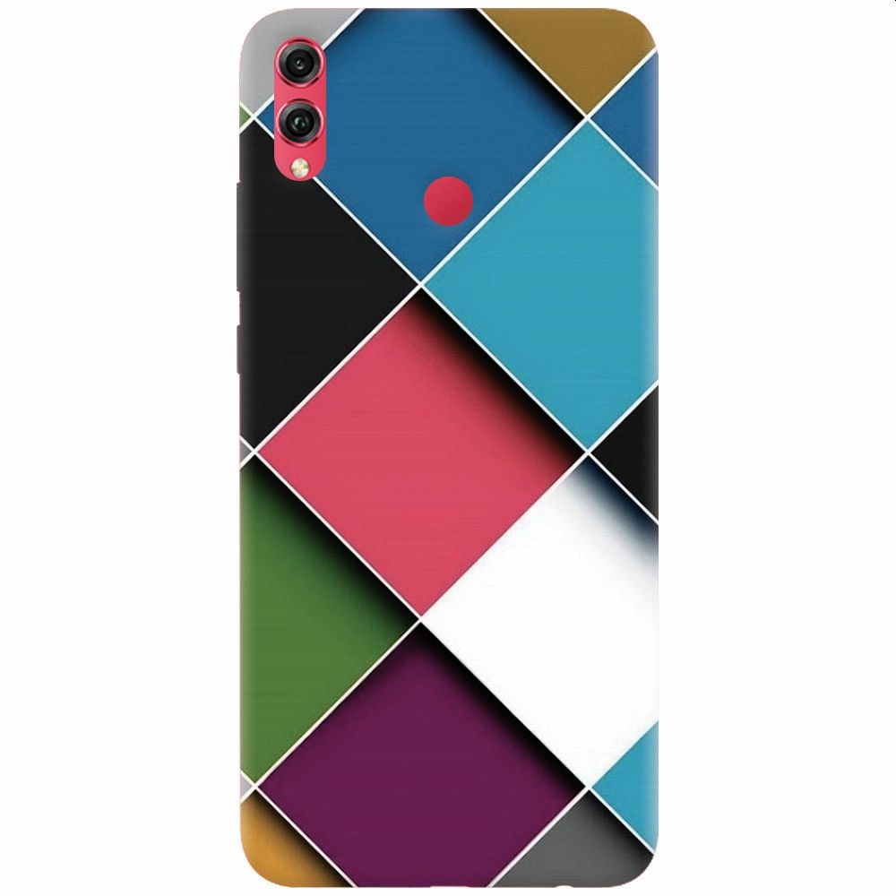 Husa silicon pentru Honor 8X, Square