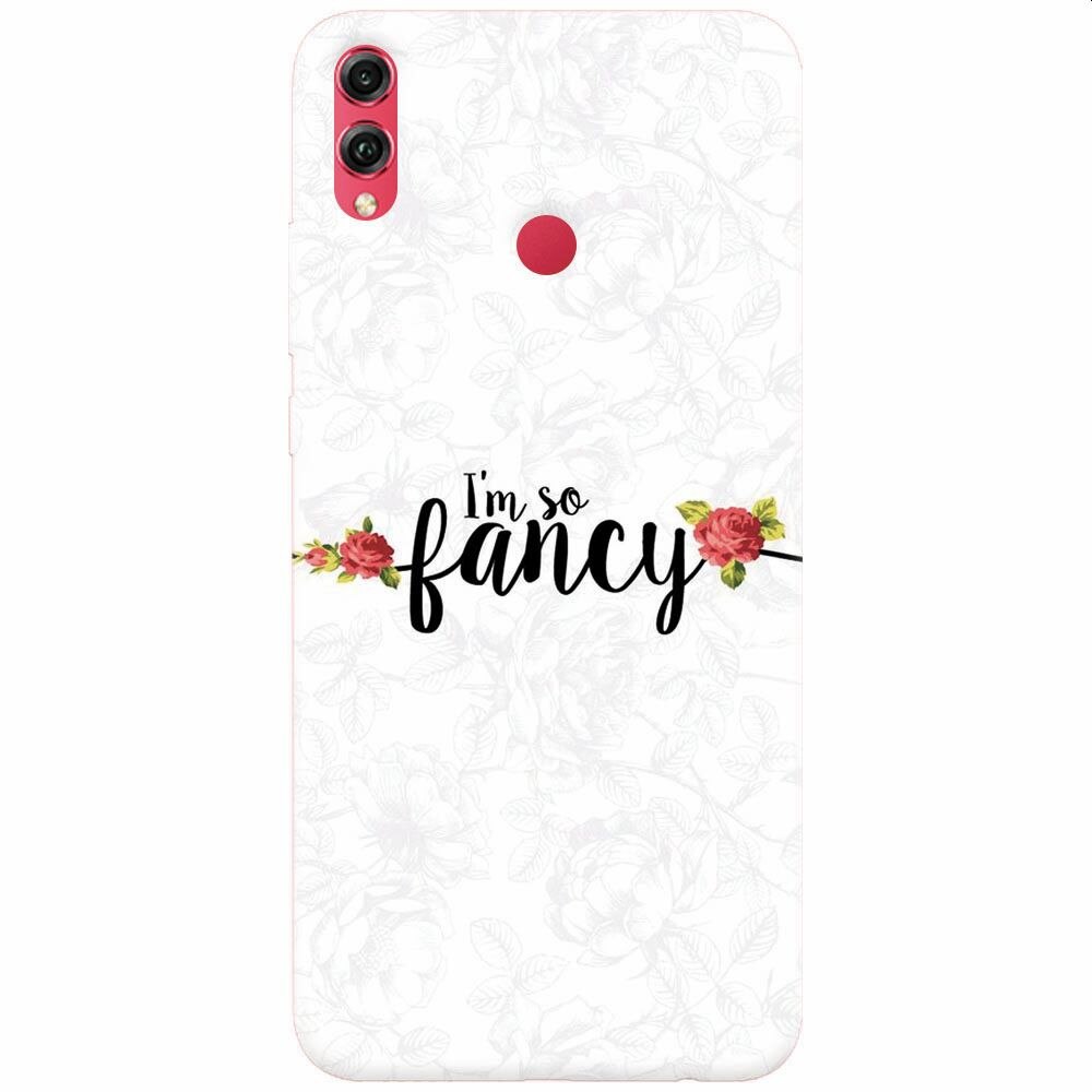 Husa silicon pentru Honor Note 10, Im So Fancy Floral