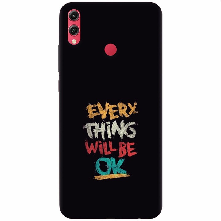 Силиконов калъф за Honor Note 10 Всичко ще е наред