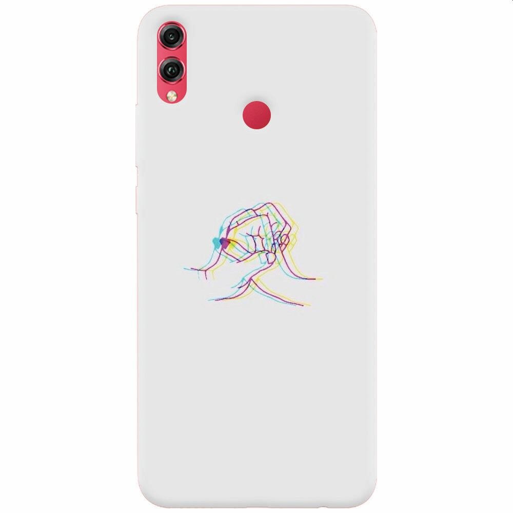 Husa silicon pentru Honor View 10 Lite, With Love