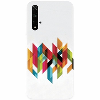 Husa silicon pentru Honor 20, Geometric Husa silicon pentru Honor 20, Geometric
