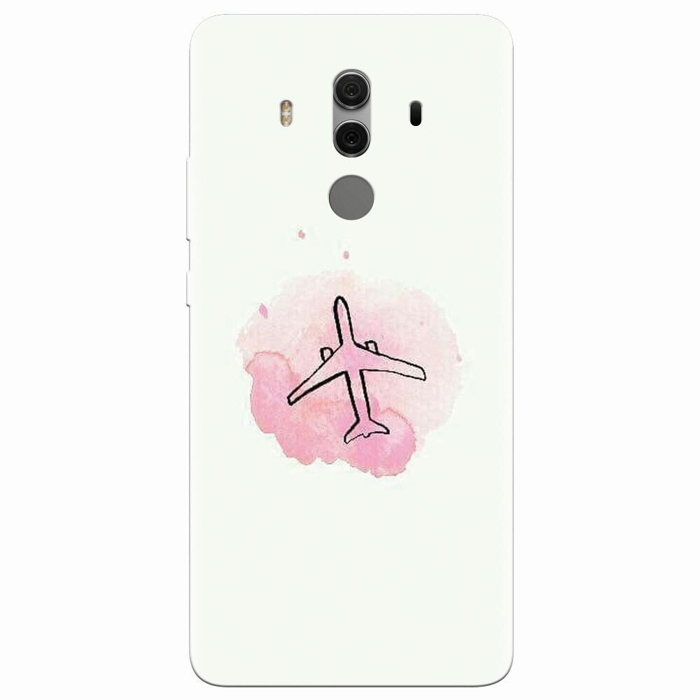 Husa silicon pentru Huawei Mate 10 Pro, Airplain