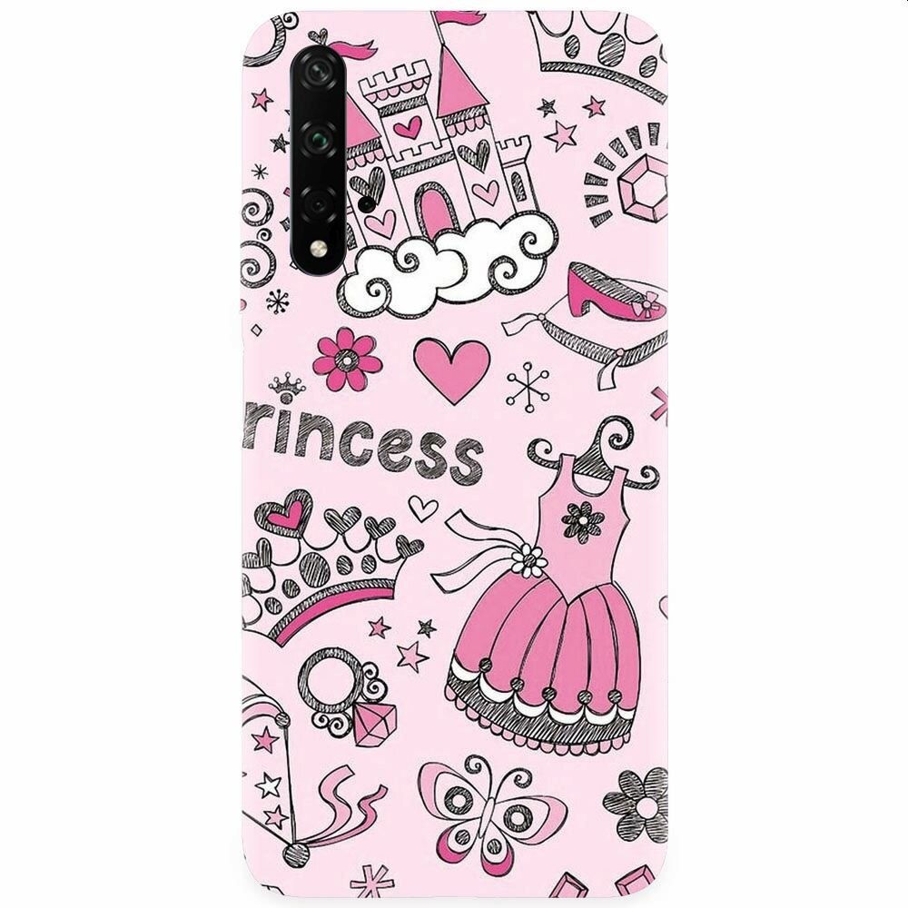 Husa silicon pentru Honor 20, Princess