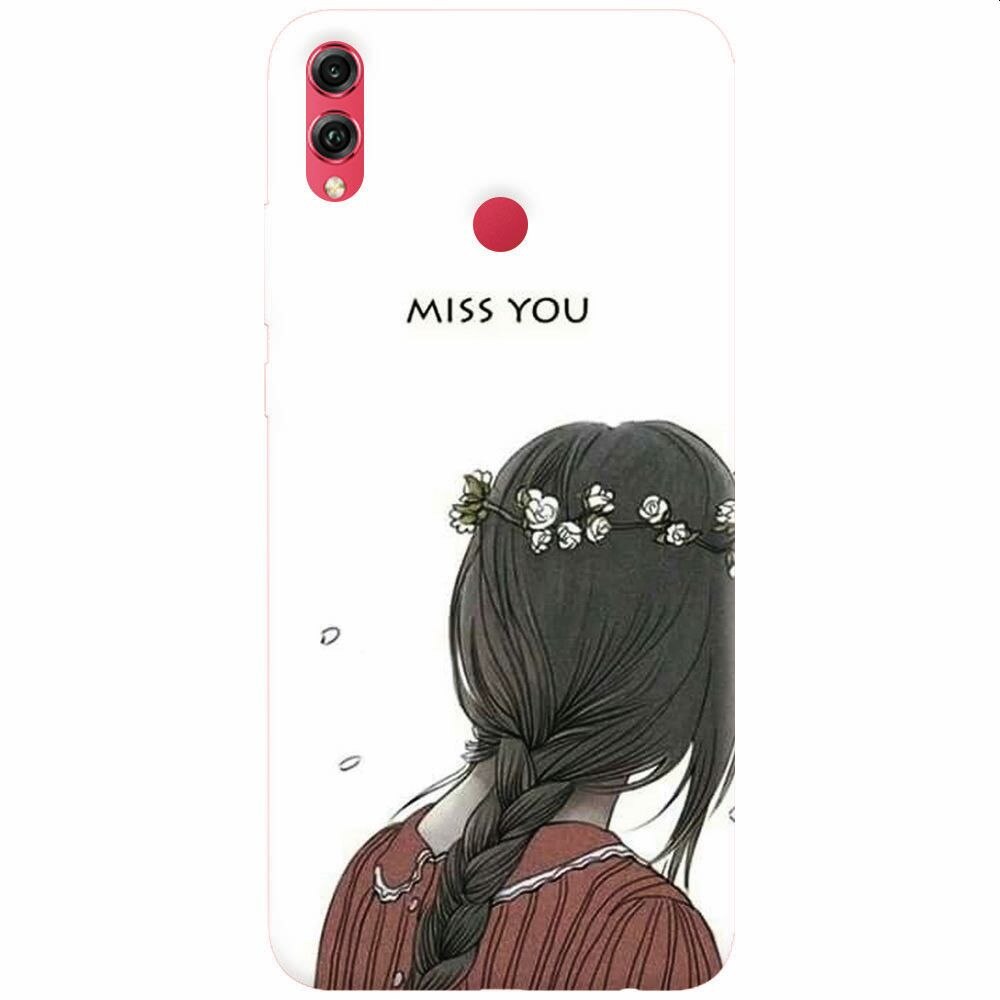 Husa silicon pentru Honor View 10 Lite, Miss You