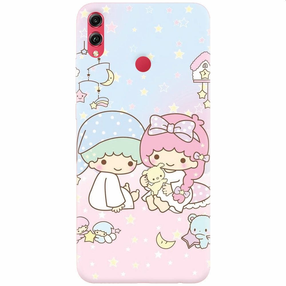 Husa silicon pentru Honor Note 10, Little Twins