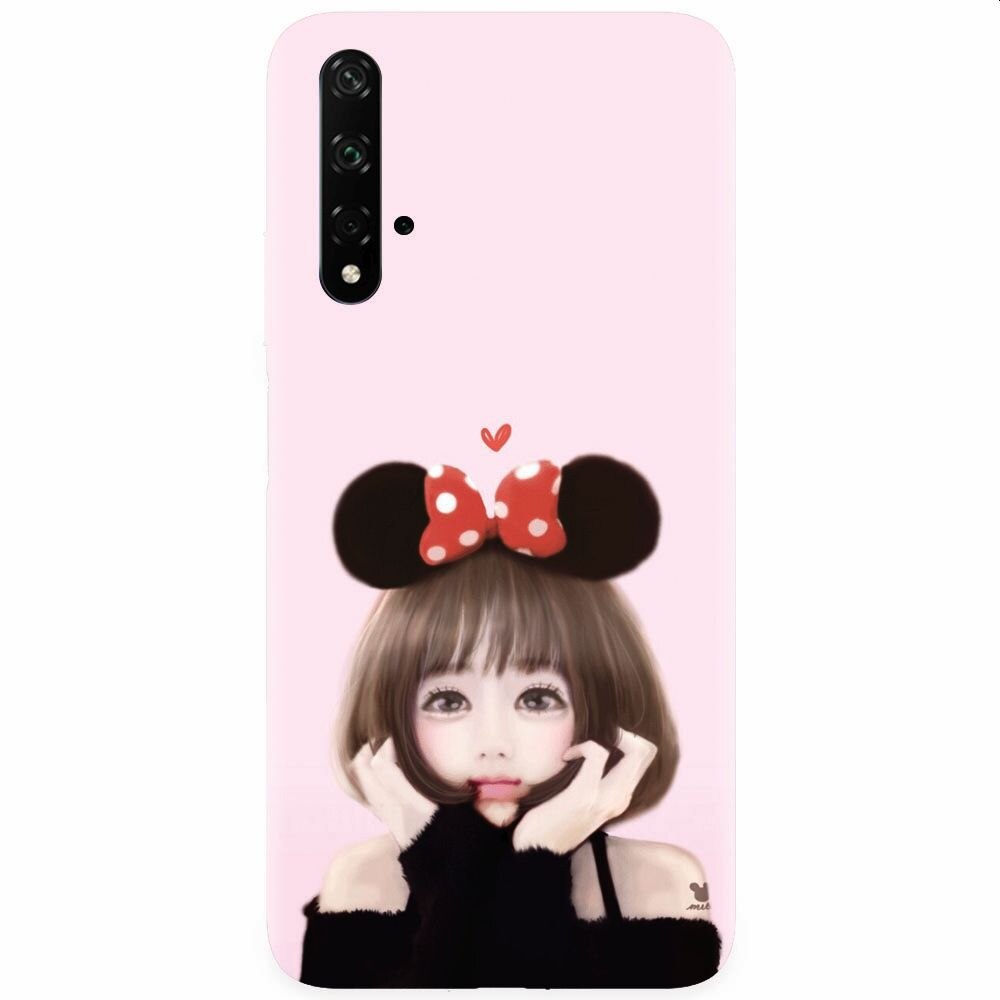 Husa silicon pentru Honor 20, Girly 002