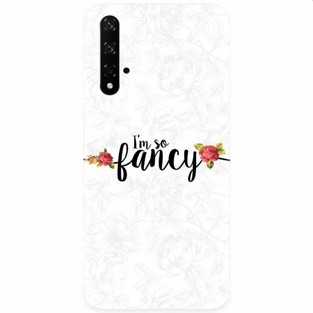 Husa silicon pentru Honor 20, Im So Fancy Floral
