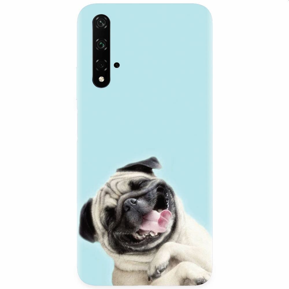 Husa silicon pentru Honor 20, Happy Dog