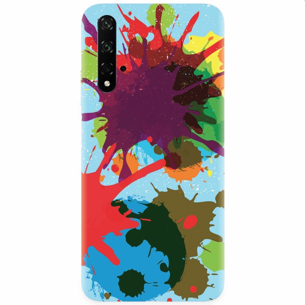 Husa silicon pentru Honor 20, Holi Splash