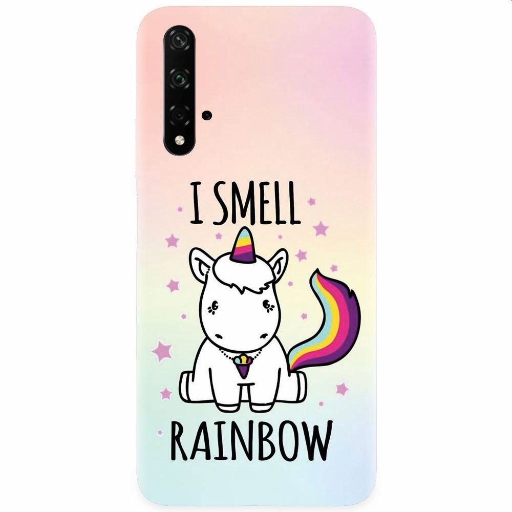 Husa silicon pentru Honor 20, I Smell Rainbow